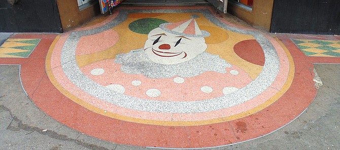 Terrazzo designs at the Chi-Chi Club