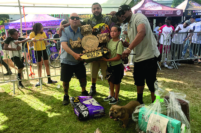 Winners: Marcos, judge James Roman, Mark, daughter Callie.