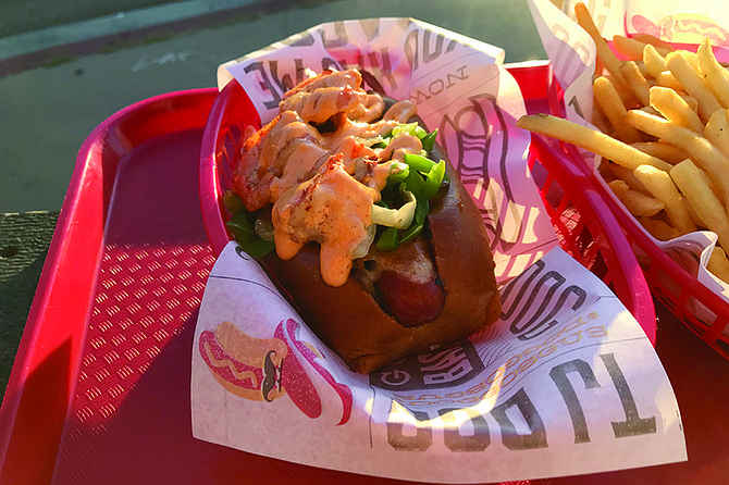 Perfect combo - cheesy shrimp, bacon, sausage. Chorizo’s worth try, too.