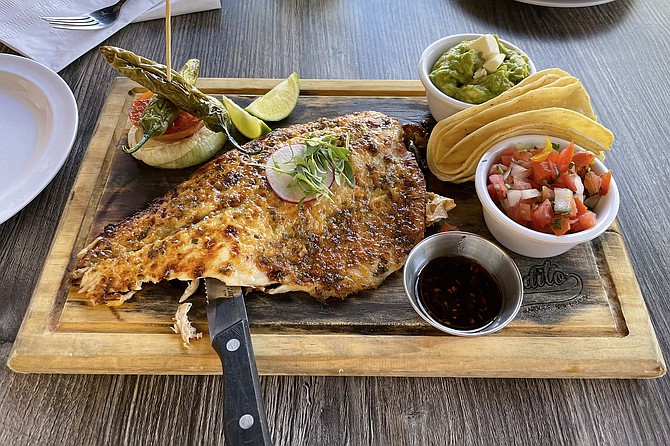 Lonja Zarandeada, an updated take on precolumbian style of grilled fish from the region of the Sinaloa coast