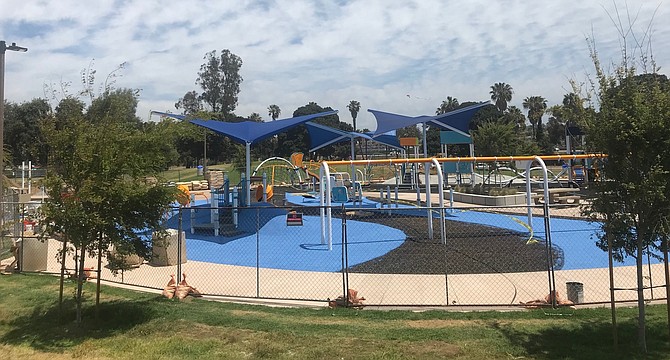 Tecolote South Playground was completed last year.