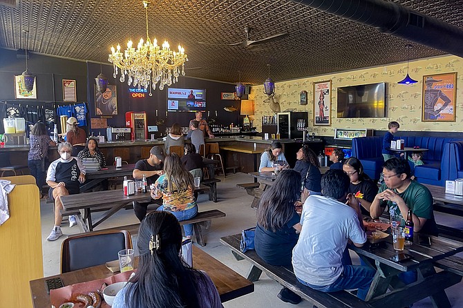 One result of the Grand Ole BBQ remodel: the open air Toro Islander Bar, named in tribute to Grand Ole friend and fan Nate Soroko