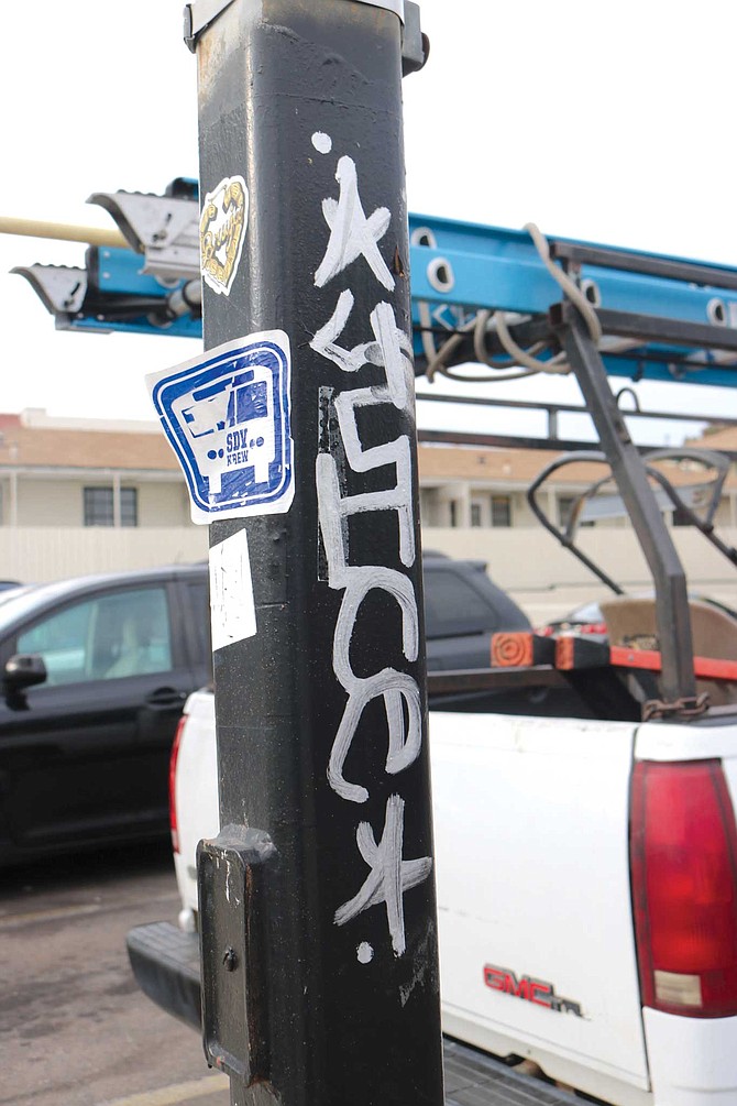 In 2021, there was a 35 percent increase in graffiti removal requests made on San Diego County’s Get It Done (GID) app.