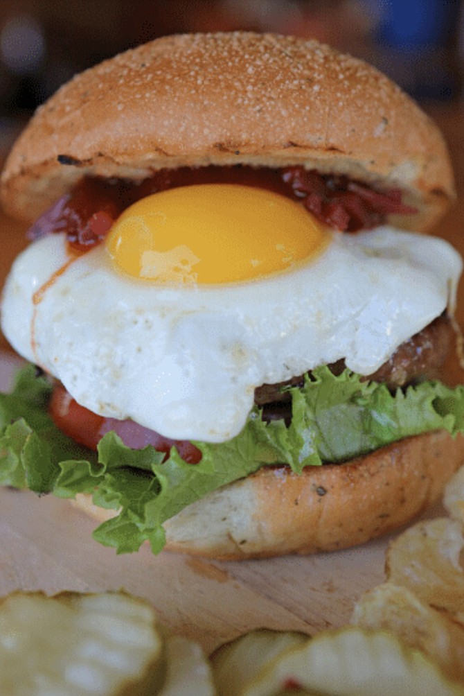 Lamb in your burger is the kiwi way. Gamey? A little. But tasty. A lot.