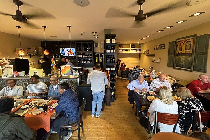 A small, well attended Italian restaurant — one of hundreds in greater San Diego