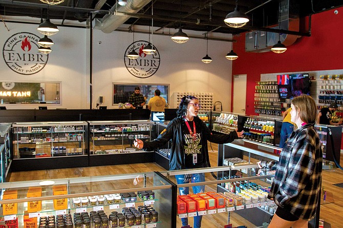 “Well, most of our base is returning, about three-quarters of ‘em, actually. We like to think they come here because of familiarity and the vibe. Way better than those trap shops.” — EMBR