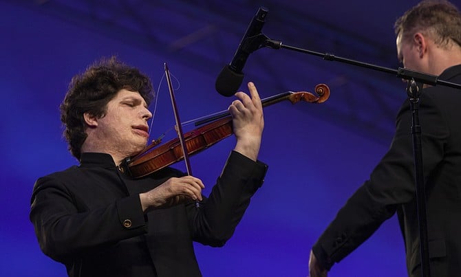 Augustin Hadelich performed Beethoven’s Violin Concerto.