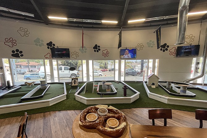 A big soft pretzel is a safe bet, whether or not you play mini golf.