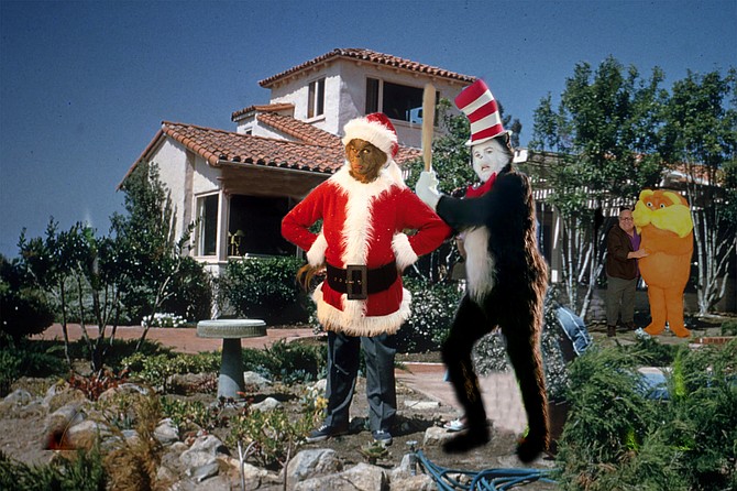 The university had intended to put the home on the market, but recently revealed that it had been pre-emptively purchased by a private consortium representing Jim Carrey, Mike Myers, and Danny DeVito, stars of the Seuss-based films How the Grinch Stole Christmas, The Cat in the Hat, and The Lorax, respectively. In a statement, the three actors said they are “proud of the work we have already done to destroy Dr. Seuss’s racist, hateful storytelling legacy while simultaneously making gobs of cash with these terrible films, and are grateful for the opportunity to give back by buying the house where he gave shape to his wicked creations and literally dismantling it — while in full costume. We’re live-streaming it on Instagram; it’s gonna be hilarious! Or at least edifying.”