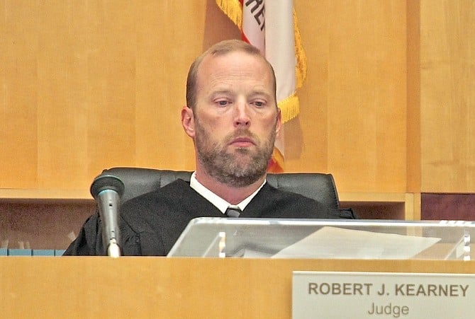 Hon. judge Kearney. Photo Bob Weatherston.