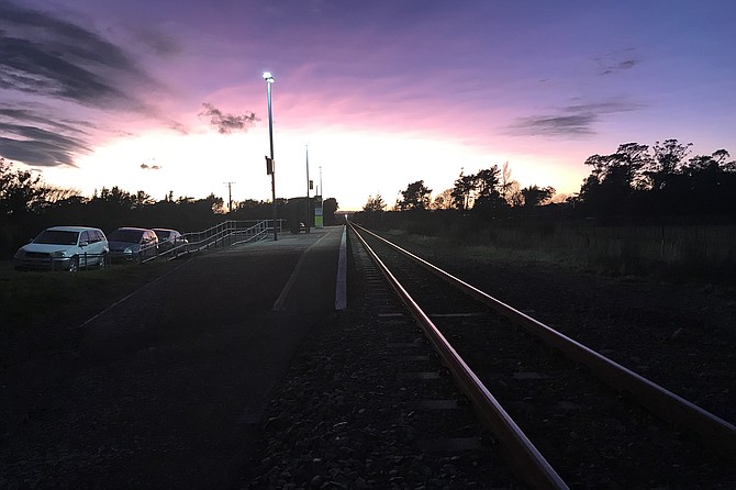 Matarawa: Train’s coming.