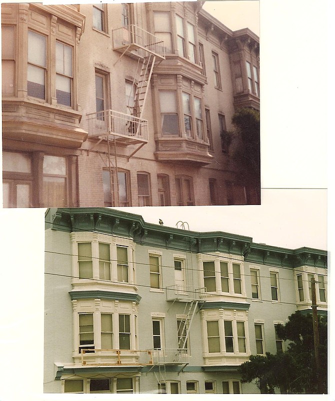 I took these photos of the Palms twenty-five years apart, 1979 and 2004