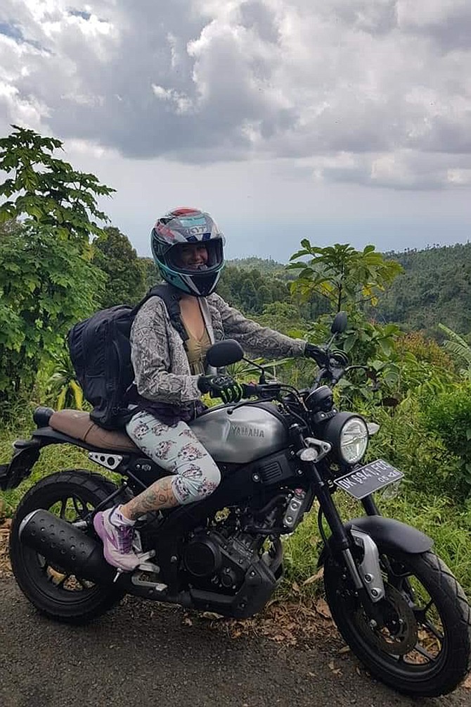 On the move in Indonesia.