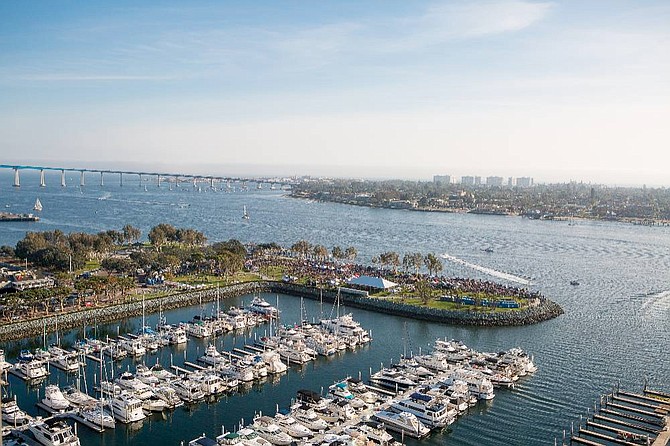 The beers will be perfectly paired with unbeatable views of San Diego Bay and the downtown skyline.