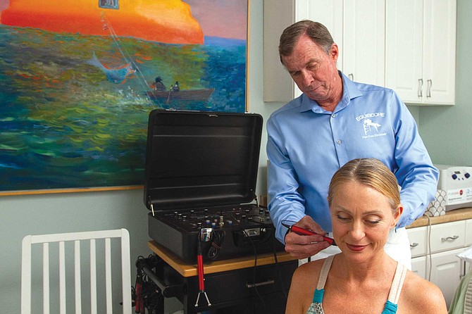 John Thorp first learned of the Equiscope machine through life’s greatest teacher, pain.