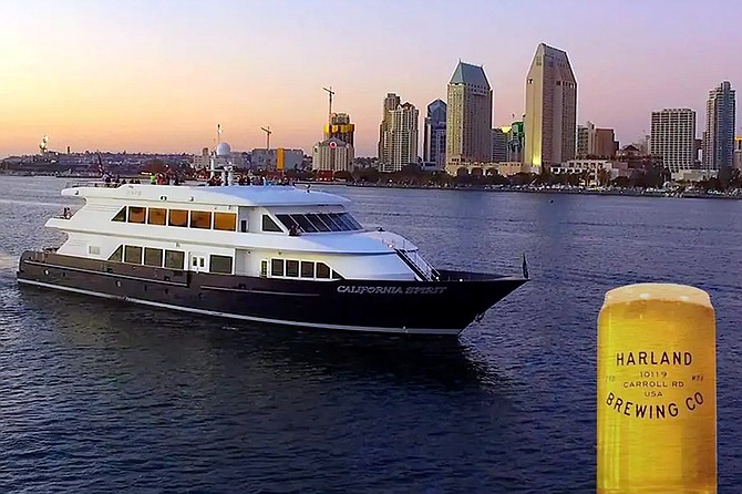 Enjoy a five-course meal paired with local brews from Harland Brewery aboard a Flagship yacht on the San Diego Bay.