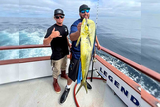 “280 Yellowtail and 31 Dorado for our 28 passengers on a 2.5-day charter. Great quality on the fish, too, with most over 15lbs and quite a few yellows in the 30’s.”