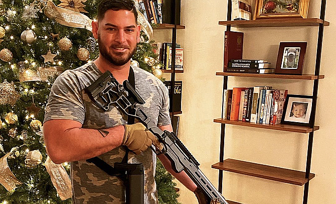 Rodriguez is pro-gun and pro-life. He is expecting his eighth child.