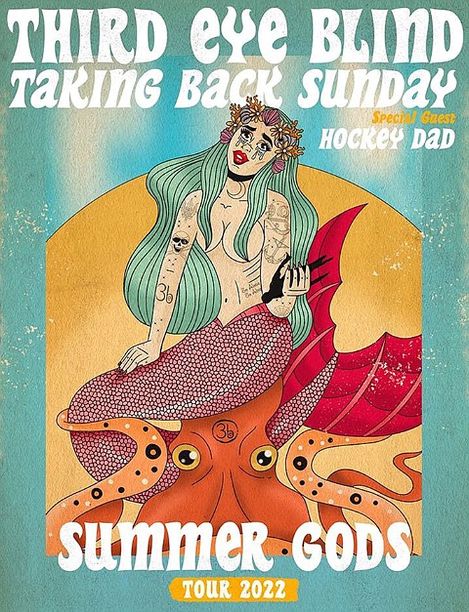 Third Eye Blind headlines Summer Gods Tour 2022 with Taking Back Sunday and Hockey Dad