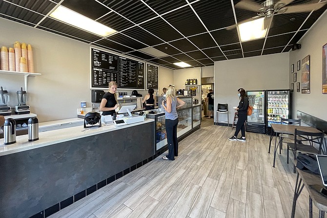 A bagel shop in Carlsbad