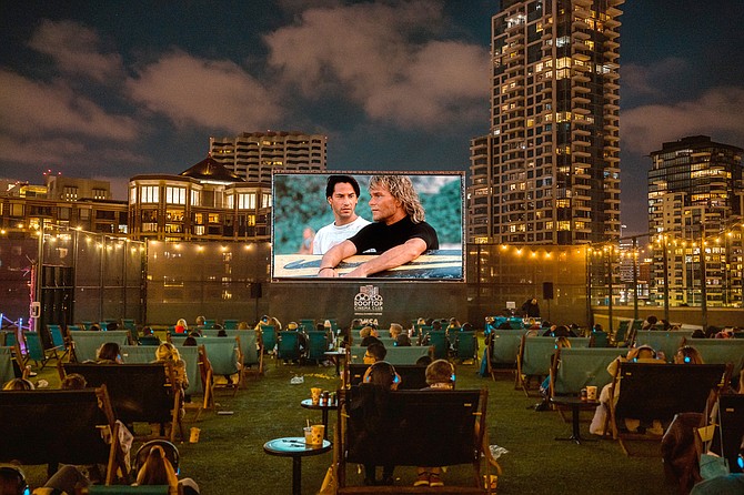Celebrate what would've been Patrick Swayze’s 70th birthday by watching Point Break at Rooftop Cinema Club.