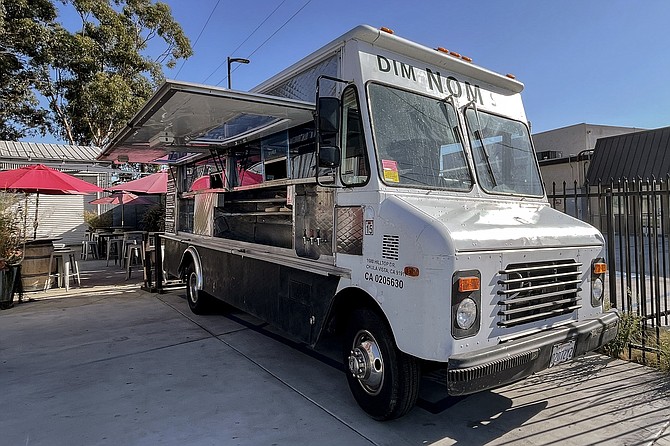 Nom, the vegan dim sum food truck spotted rolling throughout the county
