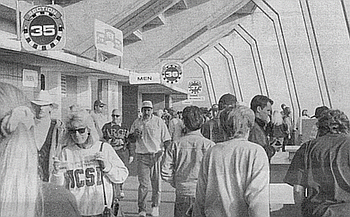 Stadium concession area. The contract is careful not to mention specifically what the Sports Council will be doing.