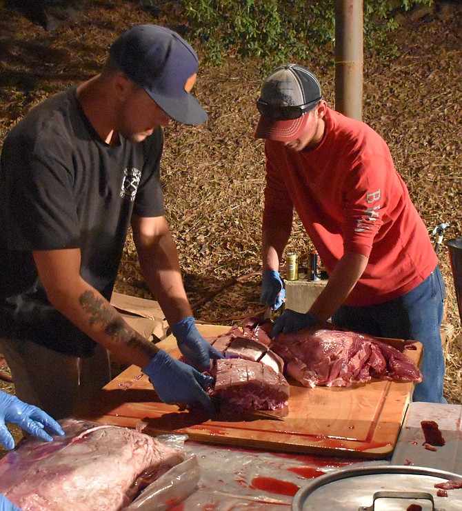 Bundles of beef are slow-cooked for 13 hours in pits and pulled up right after Sunday mass at 11am. Our Lady of Light Parish welcomes everyone for family fun, food and music.