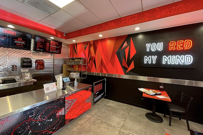 Red is the clear theme at work here