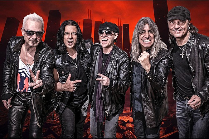 Scorpions take the stage at Viejas Arena joined by Thundermother.