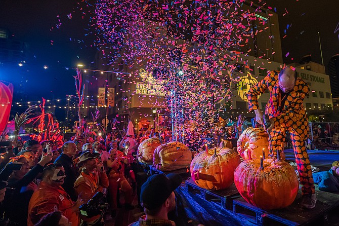 crowd at Great Pumpkin Beer Festival