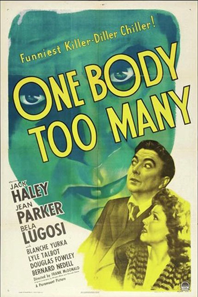 Watch classic horror flicks at the Davis-Horton House, this week's movie is "One Body Too Many."