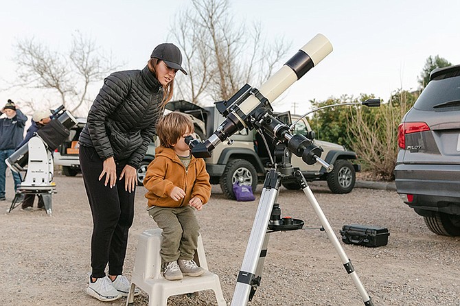 Come look at the night sky with members of the San Diego Astronomy Association.