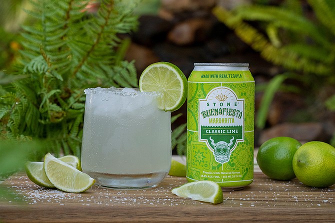 Stone's latest surprise is a line of canned margaritas.