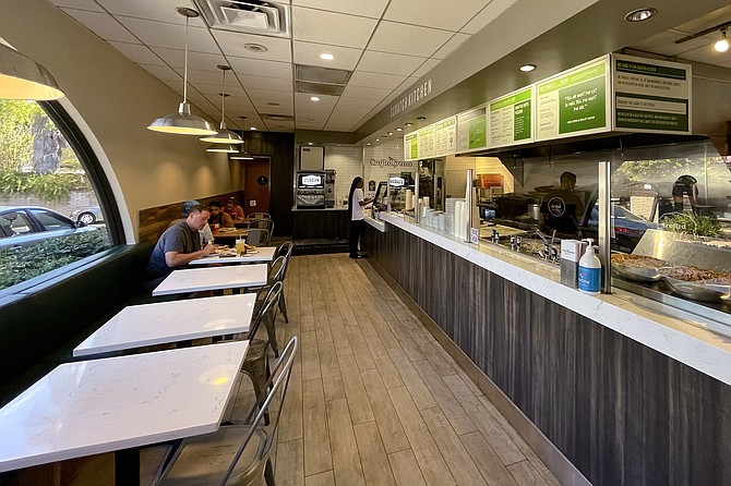 A scratch kitchen counter shop with its own "food ethos"
