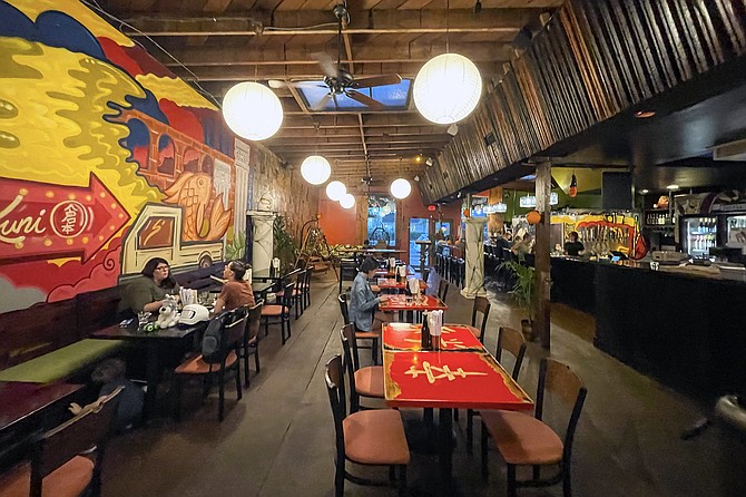 A fusion restaurant at the former site of Tiger! Tiger!
