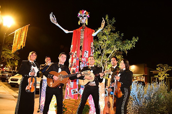 Downtown Chula Vista transforms into a beautiful and lively, cempacuchil filled celebration for the 2nd Annual Día de los Muertos Celebration!
