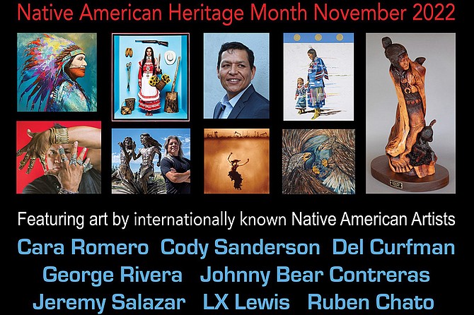 In celebration of Native American heritage month featuring the great talents of Indian country!