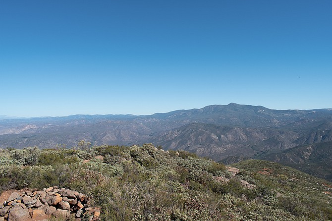 Looking east from the peak.