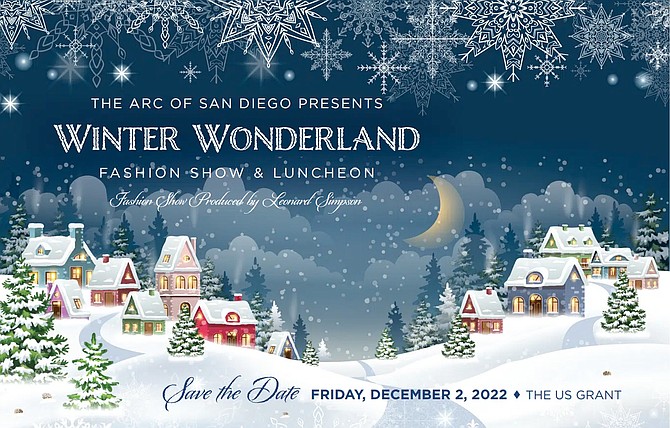 Winter Wonderland Fashion Show & Luncheon features a fashion show, vendor boutique, silent auction and luncheon with all proceeds benefitting The Arc of San Diego.
