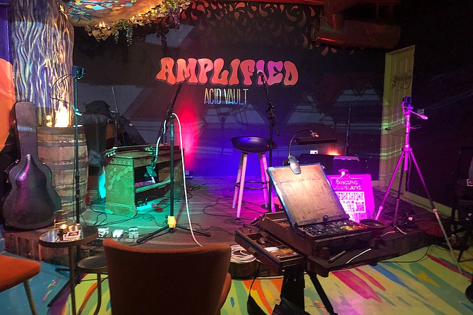 Amplified’s Acid Vault: an Enchanted Forest-meets-Kid-Charlemagne vibe.