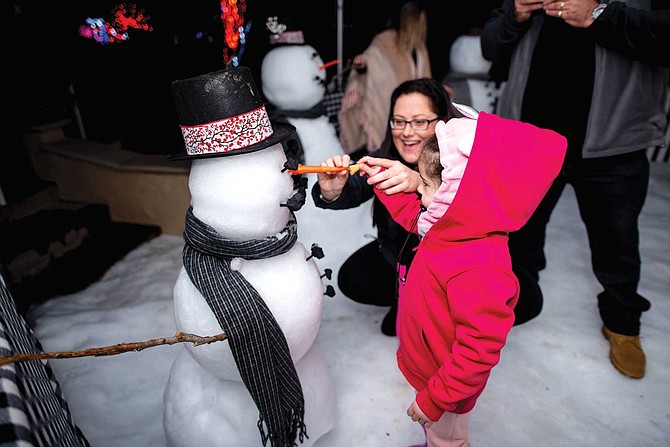 Snow ‘N Glow in Del Mar