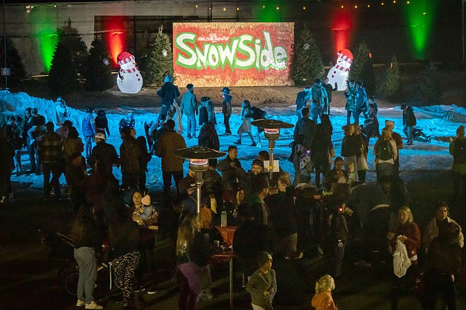 There will be REAL SNOW and sledding, Christmas trees, live entertainment, jumpys, silent disco, food, drinks and much more!