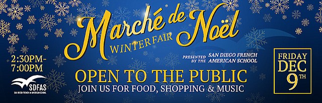 A European style holiday market gathers the San Diegan community for a special afternoon of shopping, eating, and fun activities for the whole family.