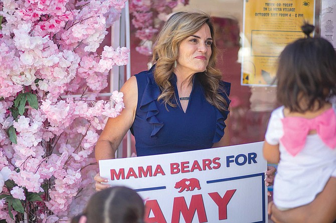 Amy Reichert explains her driving force for running, “My opponent called me an anti-vaxxer-ultra-MAGA. I don’t even know what that means? I have had every vaccine known to man except for the Covid vaccine. If you were to put me in any category, you could place me in the vaccine hesitant.”