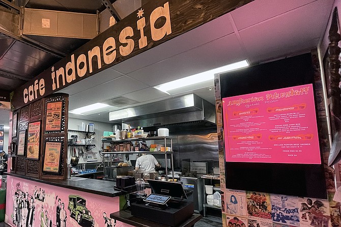 Chef Socheath Sun presents her always evolving Angkorian Pikestaff menu two days a week from the kitchen of Market on 8th vendor Café Indonesia