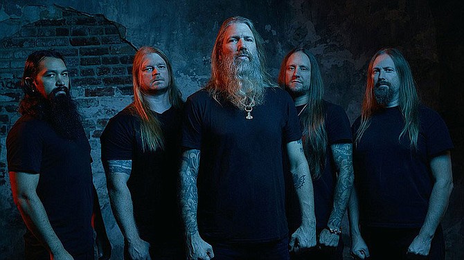 Amon Amarth take the stage at Soma in promotion of their new album The Great Heathen Army.
