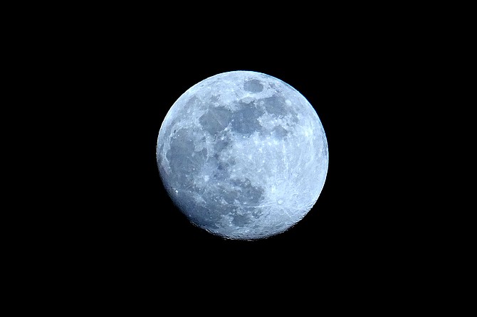 Sometimes called the "Wolf Moon" because the howling of wolves was often heard at this time of year.