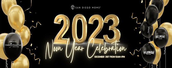 Join us December 31, 2022 from 10am-1pm at Plunge San Diego located inside Belmont Park as we count down and ring in the New Year with a balloon drop at Noon.