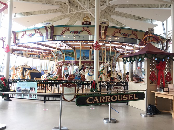 Carousel at the Western Reserve Historical Society